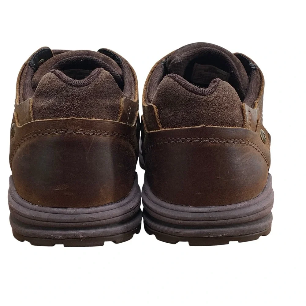 Merrell Shetland J49517 Brown Leather Comfort Oxford Shoes Mens 9.5 Lace Up